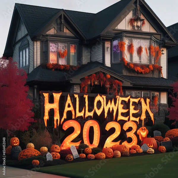Obraz "Halloween 2023" House 