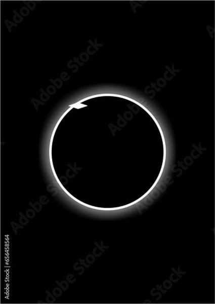 Fototapeta moon in the night