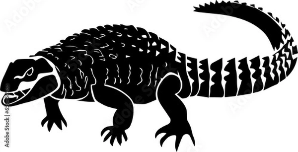 Fototapeta Gila Monster icon 4