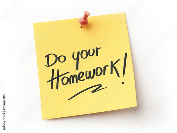 Obraz Sticky Note Message