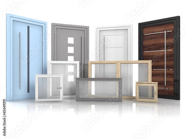Obraz drzwi i okna