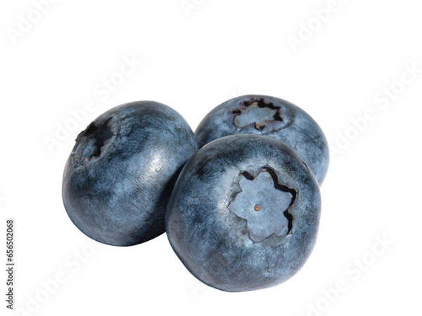 Obraz blueberries isolated on white background