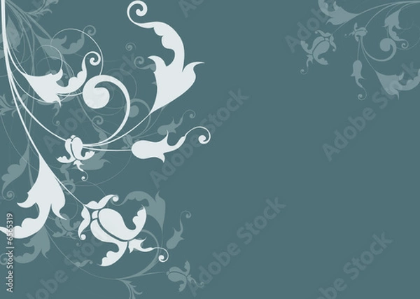 Fototapeta Abstract flroal background