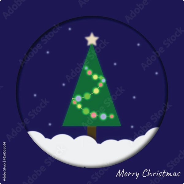 Obraz Christmas card