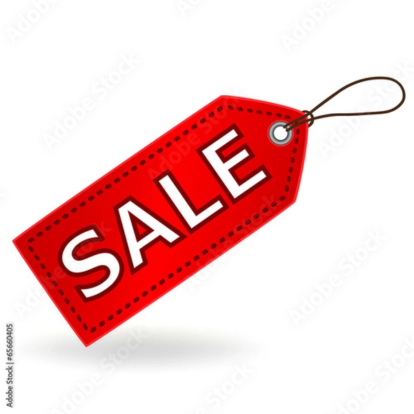 Obraz Sale Tags, vector