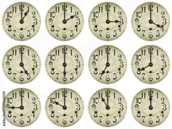 Fototapeta clock face