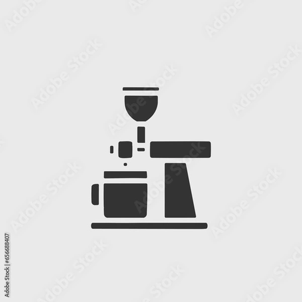 Obraz coffee brewer vector icon illustration sign