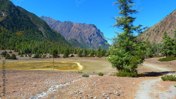 Obraz Paysage Annapurnas