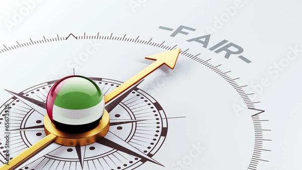 Obraz United Arab Emirates. Fair Concept