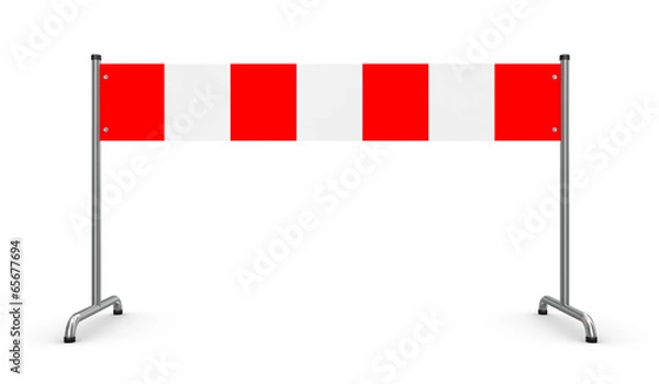 Obraz Zapora_drogowa_2