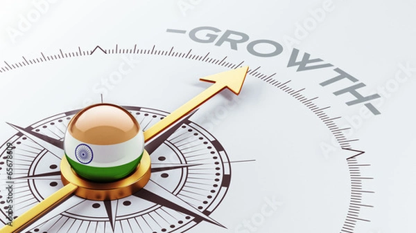 Obraz India Growth Concept.