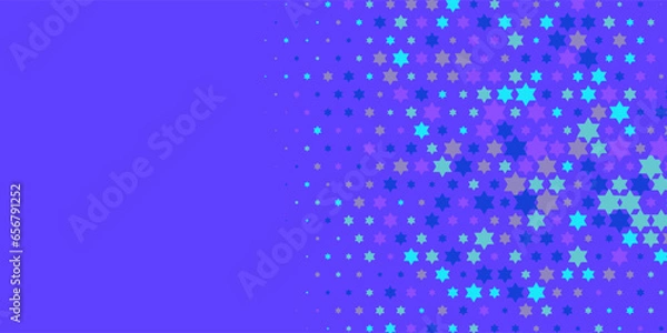 Fototapeta Colorful stars Abstract Illustration background beautiful banner with copy space
