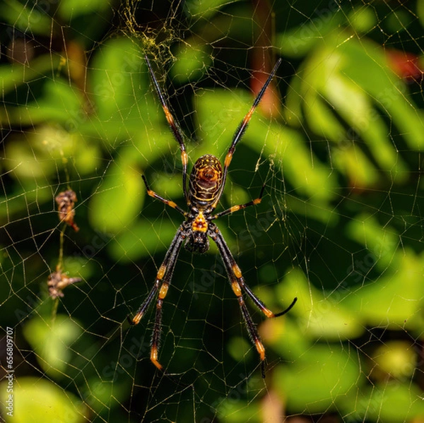Obraz spider on the web