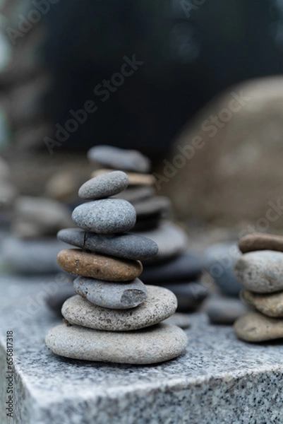 Fototapeta 積まれた石