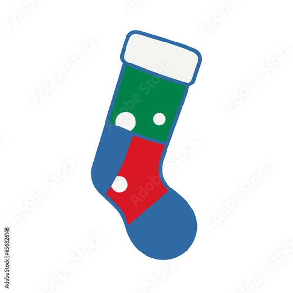 Obraz Christmas Stocking Icon