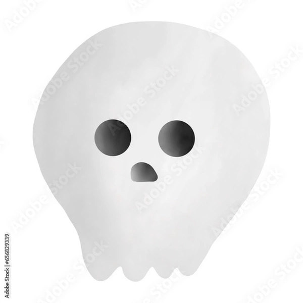 Fototapeta a cartoon skull