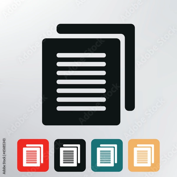 Obraz Document icon.
