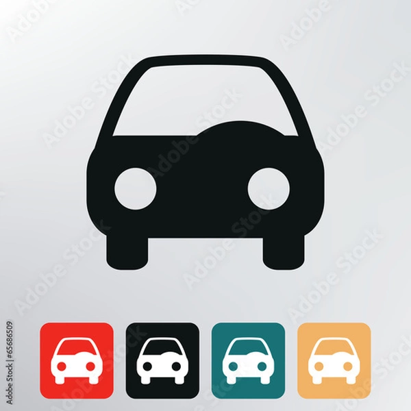 Obraz Car icon.