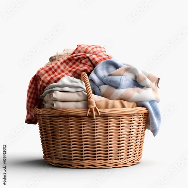 Obraz basket with clothes