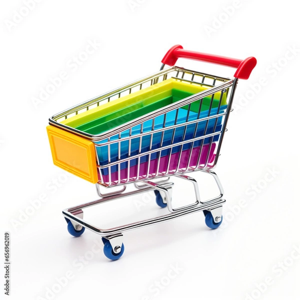 Obraz shopping cart