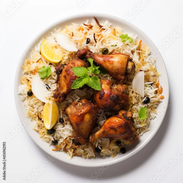 Obraz chicken with rice