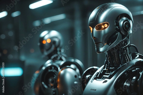 Fototapeta Artificial Intelligence Concept