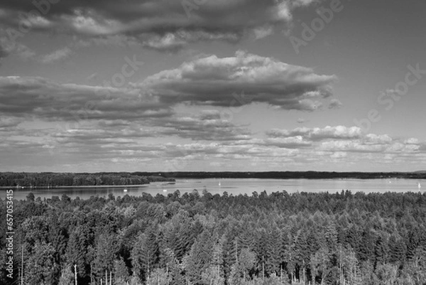 Fototapeta Horizon from the signal tower 02
