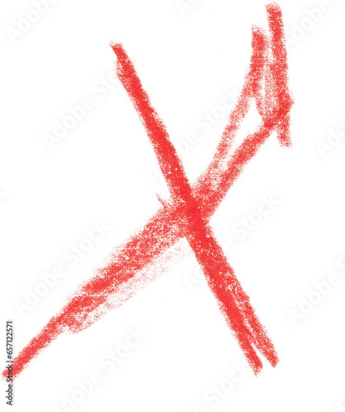 Fototapeta Scribble Assets - X