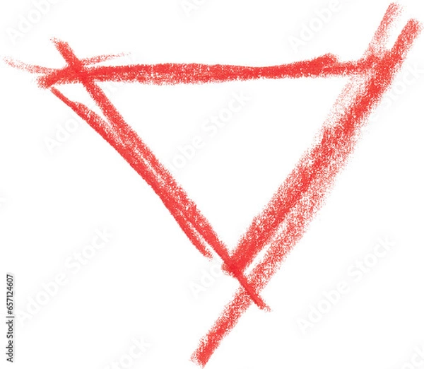 Obraz Scribble Assets - Down Arrow