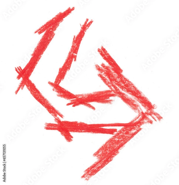 Obraz Scribble Assets - Arrow 1