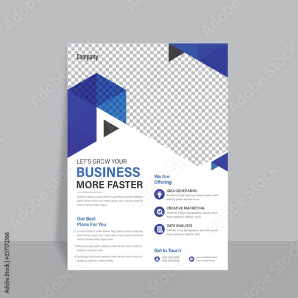 Obraz Business Flyer Design 