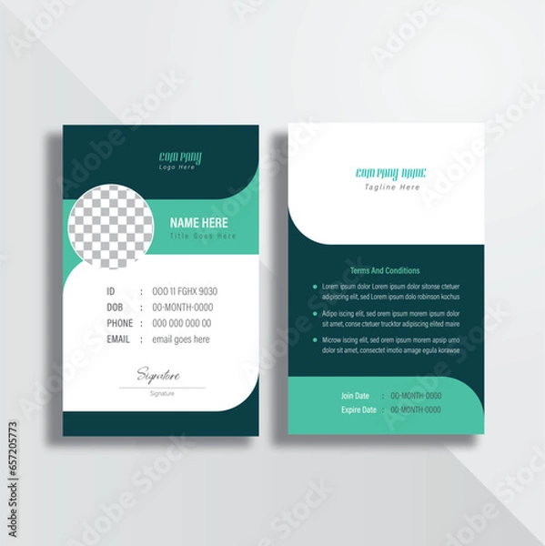 Obraz Stuff Identity Card