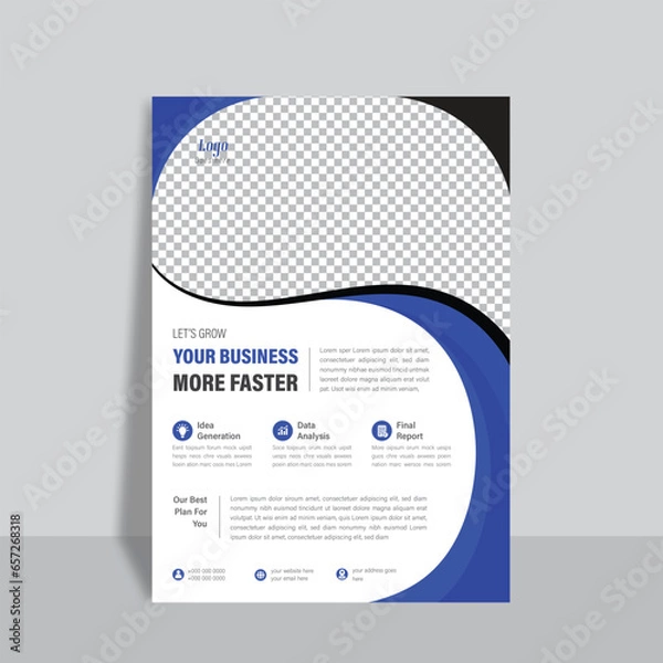 Obraz Stunning flyer design