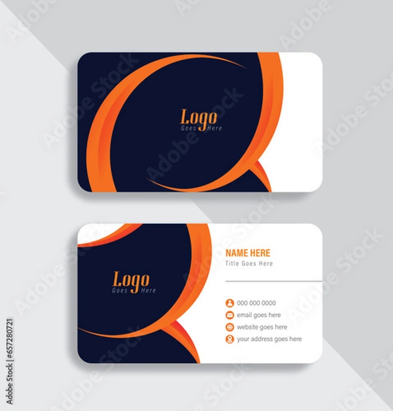 Obraz Business Card template