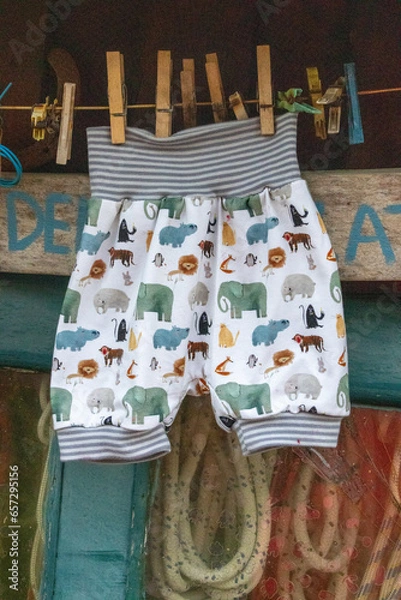 Obraz Kinderkleidung selbst genäht