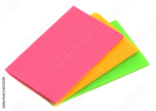 Obraz Index Cards