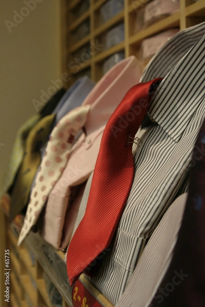 Fototapeta czerwony krawat
