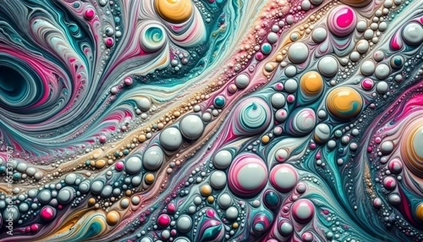 Obraz abstract fractal background