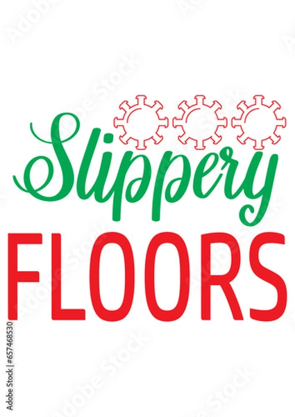 Obraz slippery floors