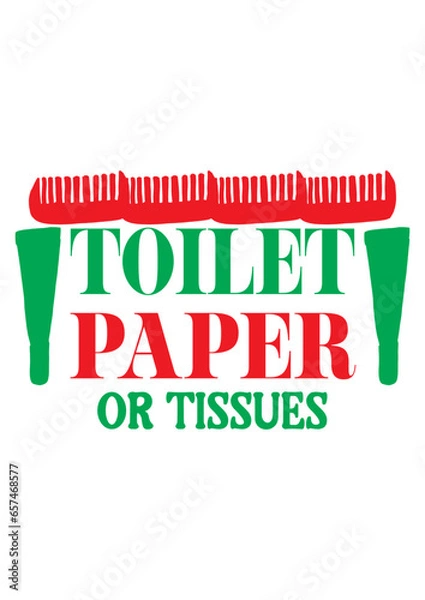 Obraz toilet paper or tissues