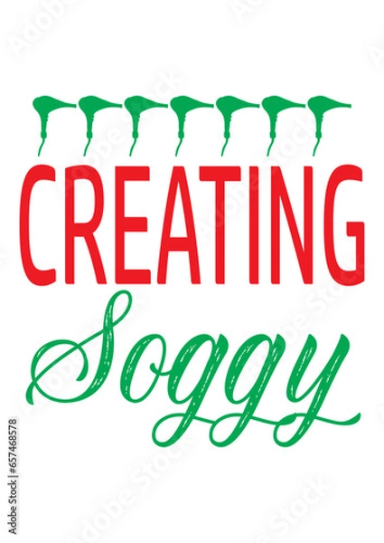 Obraz  creating soggy