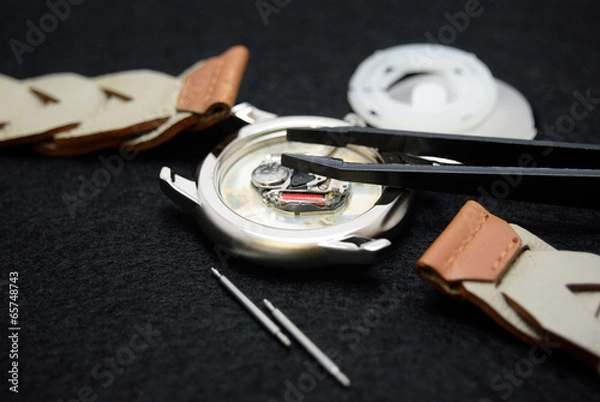 Obraz 腕時計の電池交換