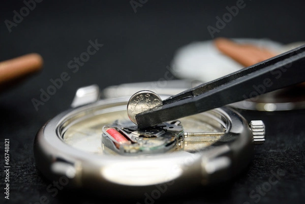 Obraz 腕時計の電池交換