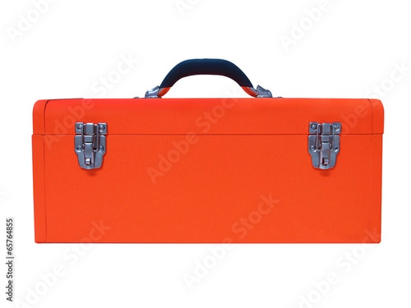 Obraz orange tool box