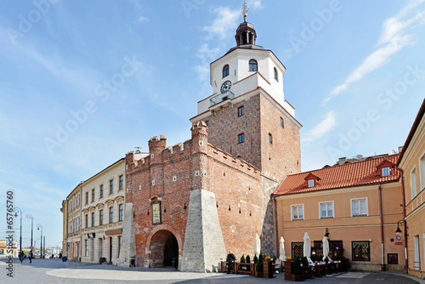 Obraz Cracow Gate w Luublin, Polska