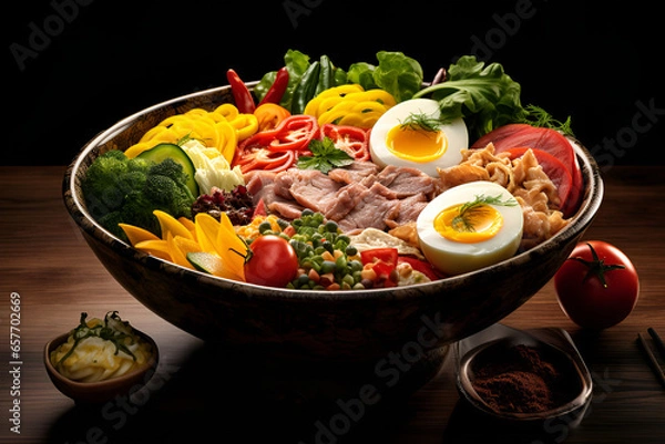 Fototapeta salad AI Generative