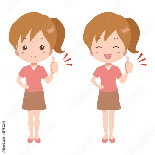 Fototapeta 女性　グッド