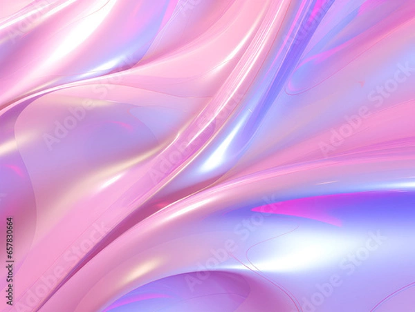 Obraz Abstract pink textured holographic background design 