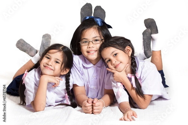 Fototapeta Students Smiling