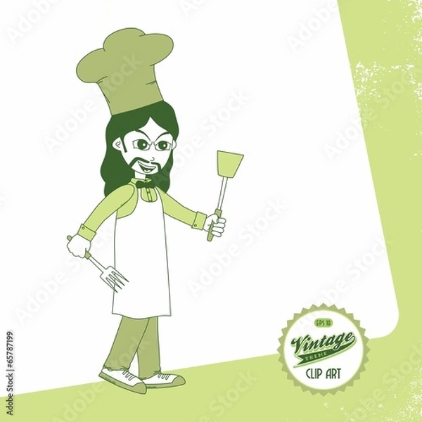 Obraz cartoon character